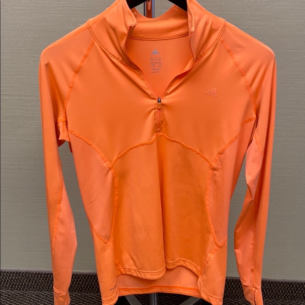 Adidas 1/4 zip collard sweatshirt